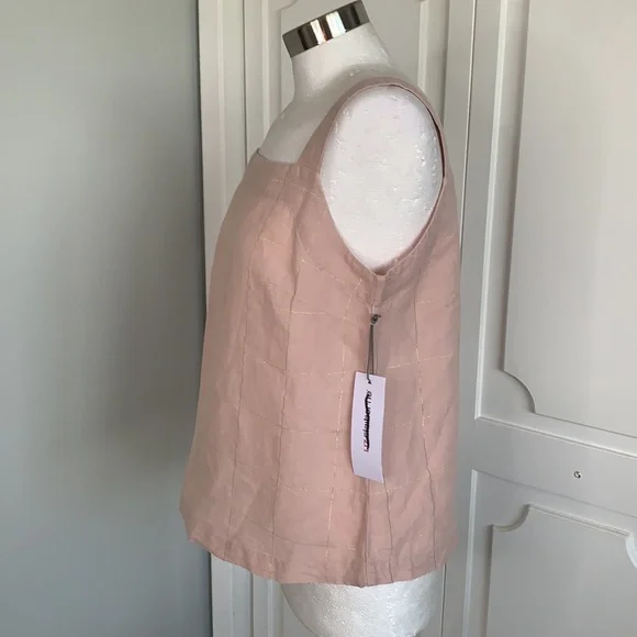 LIZ CLAIBORNE NWT PINK GOLD TOP SIZE S - Picture 4 of 8